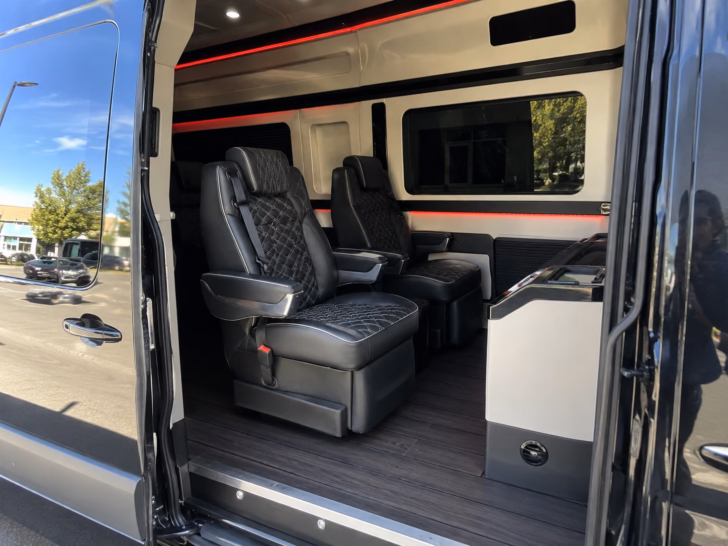 grand island employee transportation onboard seating