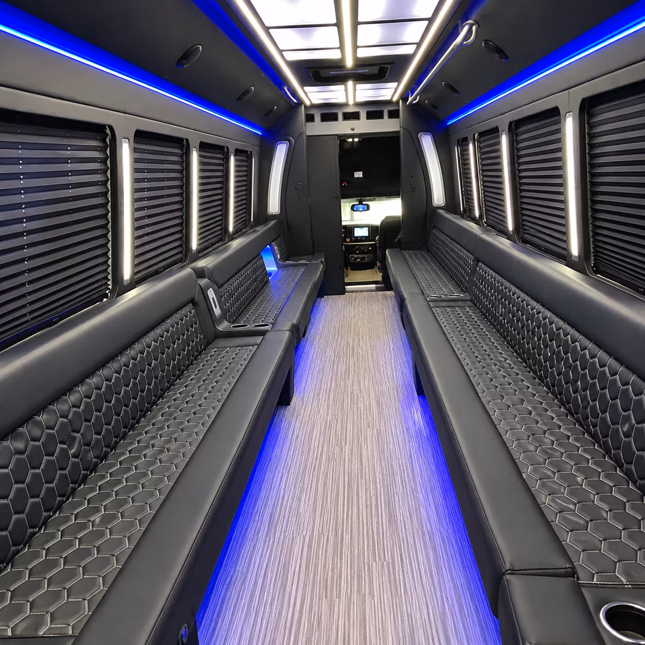 grand island party bus rental interior