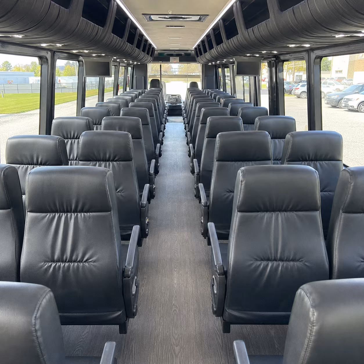 grand island sporting event transportation onboard seating