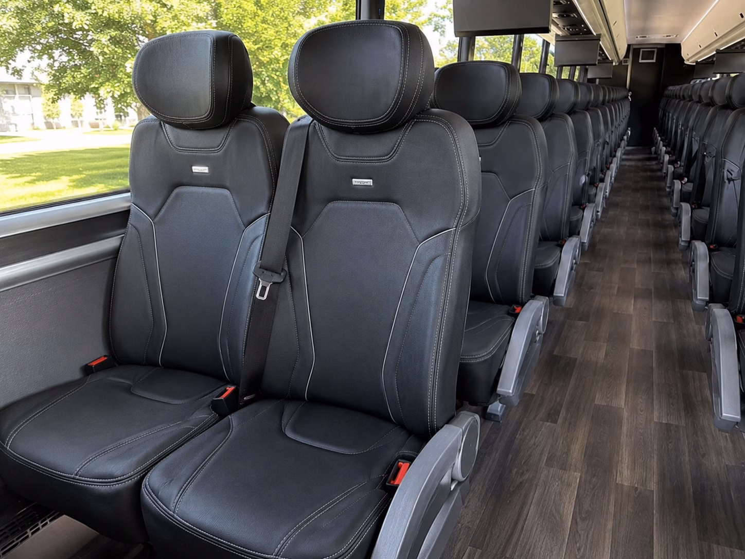 sioux falls charter bus rental inside