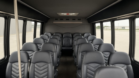 grand island 30 passenger minibus inside