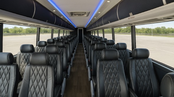 grand island 50 passenger charter bus rental