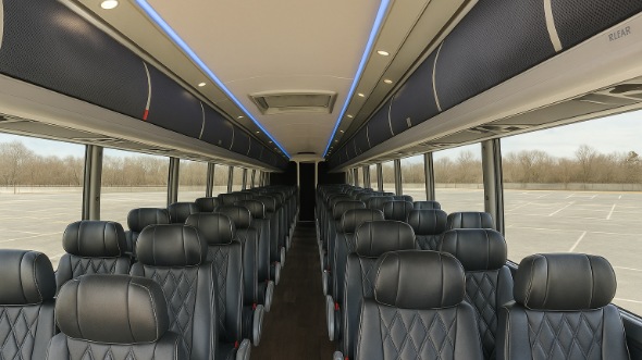grand island 54 passenger charter bus rental