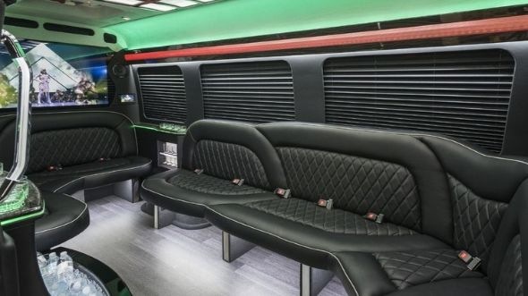 grand island sprinter limo rental inside