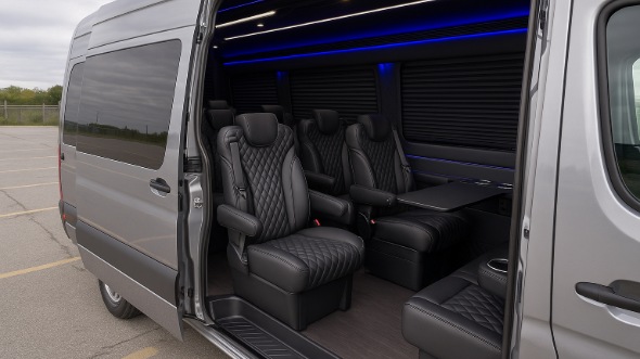 grand island sprinter van with driver rental